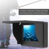 4.3in Fish Finder Screen with IPS Full Screen 800X480 Resolution, Cvbs Input 3.5mm Interface and Sun Visor for Fishing view 2