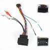 16Pin ISO Radio Wiring Harness Adapter for Chevrolet 2013-2016 & GMC 2010-2017 - Retains Steering Wheel Controls (SWC) & Backup Camera - Plug & Play Aftermarket Stereo Installation view 2