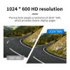 7-inch Car Rearview Mirror Display Screen with Brake Light Reverse Camera Compatible with Citroen Berlingo Peugeot Partner II 2008-2016(Without Bracket) view 3
