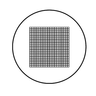 Microscope Accessories Kit Optical Microscope Micrometer Diameter 20mm X Y Cross Ruler Grid Reticle Scale Microscope Slides(MS-1-L)