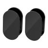 BaotyJie 2 Pieces Sticky Charging Cable Organizer Fit 1M Cables 2.5x0.8x1.4inch Multifunctional Lightweight Space Saving Cord Holder, Black view 1