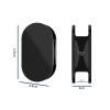 BaotyJie 2 Pieces Sticky Charging Cable Organizer Fit 1M Cables 2.5x0.8x1.4inch Multifunctional Lightweight Space Saving Cord Holder, Black view 4
