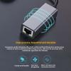 USB Type-C to Ethernet Adapter, Aluminum Alloy, 1000M Gigabit Network Card, Plug and Play, No Driver Required, Compatible with Switch, Mobile, Laptop, TV Box view 4