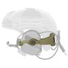 EARMOR M16A Adapters for M32 Plus Tactical Headsets | EXFIL 2.0 & 3.0 Helmet Mount Kit | Tactical Headset Rail Adapter Set (Green) view 1