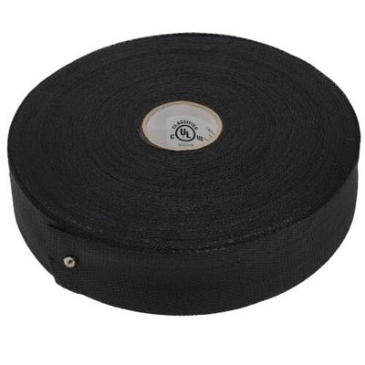 710-104 for 1-3/4" x 100 Yds. Black Woven Duct Strap (UL Approved)