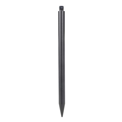 Aluminum Tripod Foot with 1/4in Connector Durability Metal Tube Extension Rod for Camping & Fishing Lights