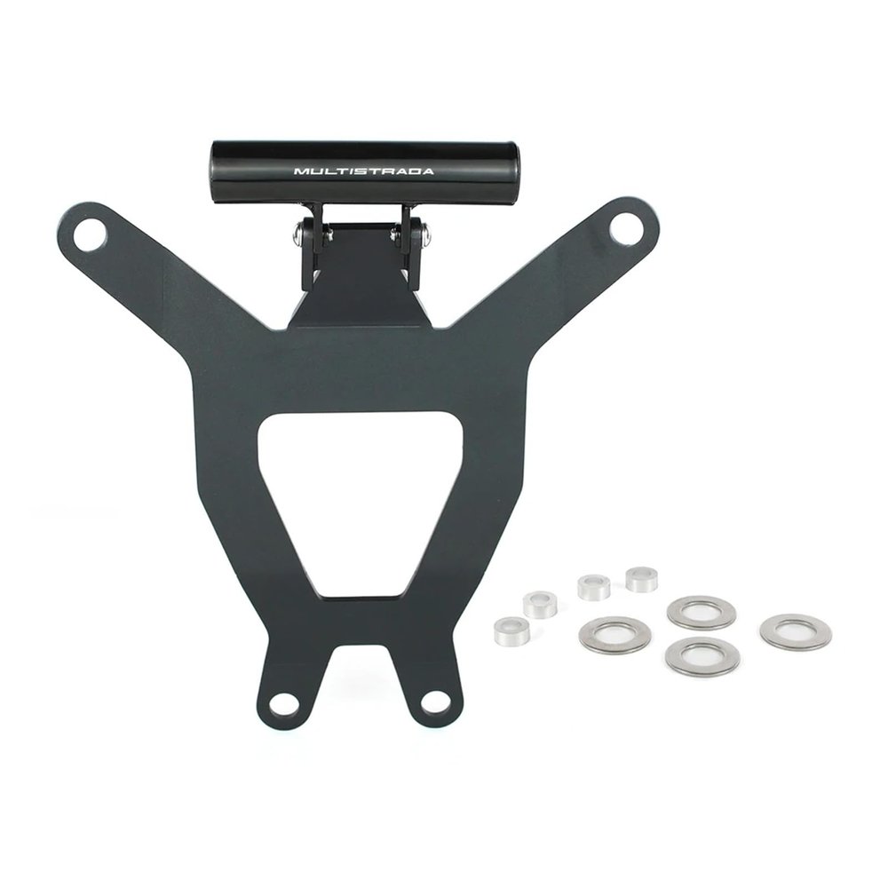 AXVBXZ Navigation Bracket Compatible with Ducati Multistrada V4 V4S V4 RS V4 Pikes Peak V4 Rallly Motorcycle Windshield Mount Phone Holder(Type 5 Multistrada)