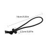 10Pcs Bungee Cord Clip Elastic Cable Tie Strap Hook Adjusted Cord Elastic Rope with Buckle Tie Down Strap view 3