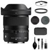 Sigma 12mm f/1.4 DC Contemporary Lens Compatible with FUJIFILM X Mount (APS-C) Bundle with UV Filter + Lens Cap Keeper + Cleaning Kit + Cleaning Cloth (5 Items) view 1