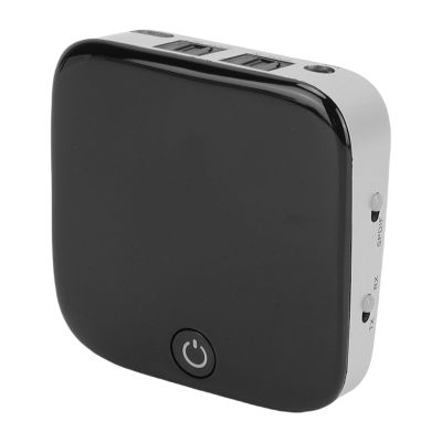 Zunate 2 in 1 Bluetooth 5.0 Transmitter, Airplane Wireless Adapter with 3.5MM AUX Jack, 2 Headphone Sharing, Bluetooth Adapter for TVs, Projectors, Computers, Cars