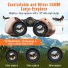 20x50 Binoculars for Adults, Binoculars HD High Powered Professionalfor Bird Watching Travel Stargazing Concerts Outdoor Sports-BAK4 Prism FMC Lens,Waterproof, Fogproof with Phone Adapter view 3