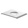 Kable Kontrol Square Splice Washer 2 Pcs Washer Brackets, Wire Mesh Tray Cable Management Rack Cords Organizer, Zinc Plated Steel NEC Approved for Network, Fiber Optic, Cabling Accessory view 1