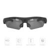 Tangxi Smart Video Glasses with Camera, 1080P HD Camera Glasses Wearable Sunglasses, Audio and Video Recording, for Outdoor Sports, Cycling, Driving, Hiking (Black) view 2