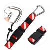 GREYWAWA Scubas Lanyard Clip With Webbings Strap Quickly Release Buckles Nylon Scubas Diving AntiLost For Underwater Diving Cameras And Lights view 2