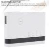 Print Server, 4 Port USB 2.0 Ethernet WiFi Printer Hub, Network Printer Adapter for Home Office Warehouse, Share 4 Printers Simultaneously view 3