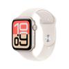 Apple Watch SE 3 [GPS 44mm] Smartwatch with Starlight Aluminum Case with Starlight Sport Band - S/M. Fitness and Sleep Trackers, Heart Rate Monitor, Always-On Display, Water Resistant view 1