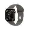 Apple Watch Series 11 [GPS + Cellular 42mm] Smartwatch with Natural Titanium Case with Stone Gray Sport Band - S/M. Sleep Score, Fitness Tracker, Health Monitoring, Always-On Display, Water Resistant view 1