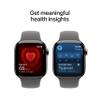 Apple Watch Series 11 [GPS + Cellular 42mm] Smartwatch with Natural Titanium Case with Stone Gray Sport Band - S/M. Sleep Score, Fitness Tracker, Health Monitoring, Always-On Display, Water Resistant view 4