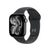 Apple Watch Series 11 [GPS 42mm] Smartwatch with Jet Black Aluminum Case with Black Sport Band - M/L. Sleep Score, Fitness Tracker, Health Monitoring, Always-On Display, Water Resistant view 1