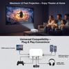 Boss A5 Smart Projector | Full HD 1080P LED | 4000 Lumens Brightness | Android WiFi Bluetooth | Auto Focus | Auto Keystone | Up to 12ft Screen | Home Theater & Gaming Compatible view 4
