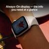 Apple Watch SE 3 [GPS + Cellular 40mm] Smartwatch with Midnight Aluminum Case with Midnight Sport Band - M/L. Fitness and Sleep Trackers, Heart Rate Monitor, Always-On Display, Water Resistant view 4