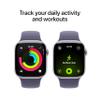 Apple Watch Series 11 [GPS 42mm] Smartwatch with Silver Aluminum Case with Purple Fog Sport Band - S/M. Sleep Score, Fitness Tracker, Health Monitoring, Always-On Display, Water Resistant view 3