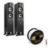 Polk Audio Signature Elite ES55 Floorstanding Speaker Cable Bundle (Black) view 1
