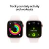 Apple Watch Series 11 [GPS + Cellular 42mm] Smartwatch with Rose Gold Aluminum Case w/Light Blush Sport Band - M/L. Sleep Score, Fitness Tracker, Health Monitoring, Always-On Display, Water Resistant view 3