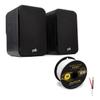 Polk Audio Signature Elite ES10 Surround Speakers Cable Bundle - (Black) view 1