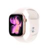 Apple Watch Series 11 [GPS + Cellular 42mm] Smartwatch with Rose Gold Aluminum Case w Light Blush Sport Band - S/M. Sleep Score, Fitness Tracker, Health Monitoring, Always-On Display, Water Resistant view 1