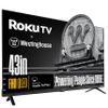 Westinghouse Roku TV - 43 Inch Smart TV, FHD QLED Television w/Dolby Digital+, Wi-Fi & Mobile App Connectivity, Flat Screen, Bluetooth, Compatible w/Apple AirPlay, Alexa, & Google Assistant view 1