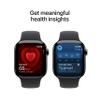 Apple Watch Series 11 [GPS + Cellular 42mm] Smartwatch with Slate Titanium Case with Black Sport Band - S/M. Sleep Score, Fitness Tracker, Health Monitoring, Always-On Display, Water Resistant view 4
