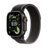 Apple Watch Ultra 3 [GPS + Cellular 49mm] Running & Multisport Smartwatch w/Rugged Titanium Case w/Black/Charcoal Trail Loop - M/L. Satellite Communications, Advanced Health & Fitness Tracking view 1