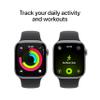 Apple Watch Series 11 [GPS + Cellular 42mm] Smartwatch with Space Gray Aluminum Case with Black Sport Band - S/M. Sleep Score, Fitness Tracker, Health Monitoring, Always-On Display, Water Resistant view 3