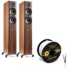 Polk Audio Reserve R500 Floorstanding Speaker Cable Bundle (Walnut) view 1