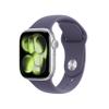 Apple Watch Series 11 [GPS + Cellular 42mm] Smartwatch with Silver Aluminum Case with Purple Fog Sport Band - M/L. Sleep Score, Fitness Tracker, Health Monitoring, Always-On Display, Water Resistant view 1