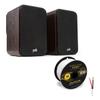Polk Audio Signature Elite ES10 Surround Speakers Cable Bundle - (Walnut) view 1