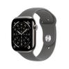 Apple Watch Series 11 [GPS + Cellular 46mm] Smartwatch with Natural Titanium Case with Stone Grey Sport Band - S/M. Sleep Score, Fitness Tracker, Health Monitoring, Always-On Display, Water Resistant view 1