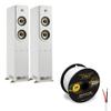 Polk Audio Signature Elite ES50 Floorstanding Speaker Cable Bundle (White) view 1