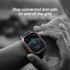 Apple Watch Ultra 3 [GPS + Cellular 49mm] Running & Multisport Smartwatch w/Rugged Titanium Case w/Black Titanium Milanese Loop - L. Satellite Communications, Advanced Health & Fitness Tracking view 3