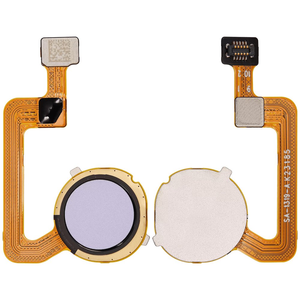 Best Shopper - Replacement Fingerprint Reader with Flex Cable Compatible for Xiaomi Redmi 12C (Purple)