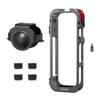 BTG Aluminum Case Camera Cage Metal Frame for Insta360 X5 Camera Accessories Protective Frame Housing with 1/4 Cold Shoe for Video Light Microphone view 1