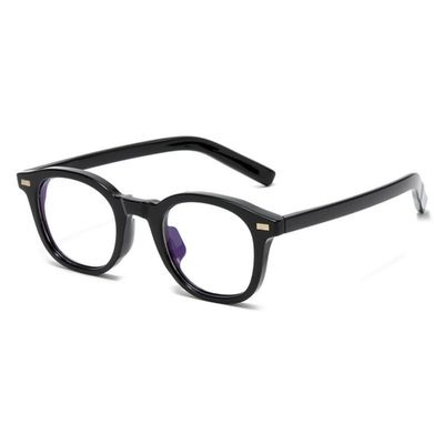 Blue Light Blocking Reading Glasses for Women Men Stylish Retro Square Premium Readers Reduce Eye Strain Comfortable (Black, 2.75, x)