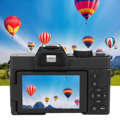 ACAGALA 4K 48MP Mirrorless Camera with 16X Zoom 32GB Memory Card Travel Camera for Photography Filming