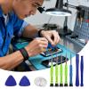 10 Piece Opening Pry Tool Repair Kit with Screwdriver Plastic Spudger for Laptop Computer Tablets Ipad Electronics iPod Touch view 4