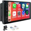8 Core CPU QLED for Toyota Corolla 2003-2008,Camry 2002-2006,Highlander 2001-2007,RAV4 2001-2005,Touch Screen Stereo,carplay and Android Auto,Free Camera view 1