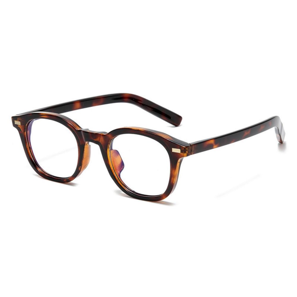 Blue Light Blocking Reading Glasses for Women Men Stylish Retro Square Premium Readers Reduce Eye Strain Comfortable (Tortoise, 1.25, x)