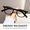 Blue Light Blocking Reading Glasses for Women Men Stylish Retro Square Premium Readers Reduce Eye Strain Comfortable (Tortoise, 1.25, x) view 3