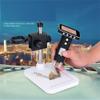 3.5 Inch Screen 200W High-Definition Digital Microscope Handheld Portable Microscope (D As showns) view 3