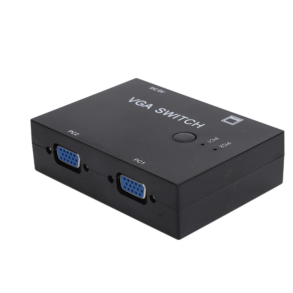 Fydun VGA Switcher 2 Input +1 Output MultiComputer Host Converter PC TV Monitor - Electronics/Home/Home Accessories/Distribution/Selector Boxes